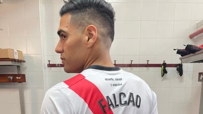 Falcao explica número 3 no Rayo: «É homenagem ao meu pai» - TVI