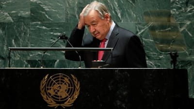 António Guterres em isolamento após contacto com infetado - TVI