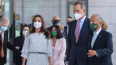 Rei de Espanha destaca compromisso de Portugal na saúde com Centro do Cancro do Pâncreas - TVI
