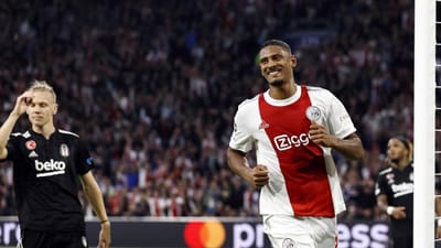 Champions: depois do Sporting, Ajax volta a passear e vence Besiktas - TVI