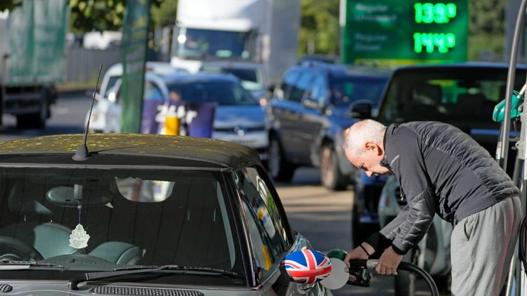 Escassez de combustível no Reino Unido
