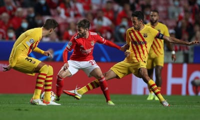 «Benfica está a ser mais competitivo do que o Barcelona» - TVI