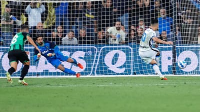 Itália: penálti dá reviravolta ao Inter no reduto do Sassuolo - TVI