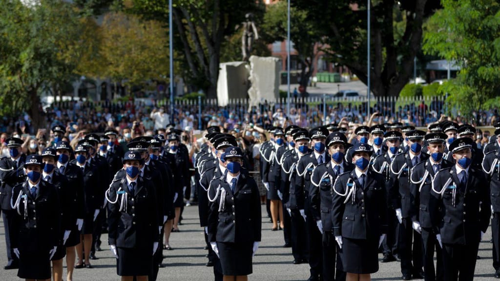 744 novos policias formados na Escola Prática de Policia de Torres Novas