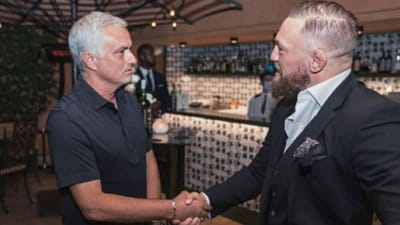 Conor McGregor esteve com Mourinho: «Este homem é uma lenda» - TVI