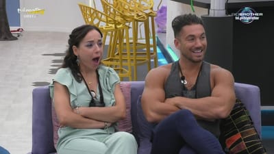 Letícia deixa concorrentes a rir à gargalhada, com mensagem de despedida - Big Brother