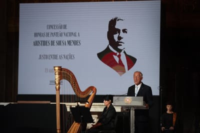 Aristides de Sousa Mendes "mudou a história de Portugal e projetou Portugal no mundo" - TVI