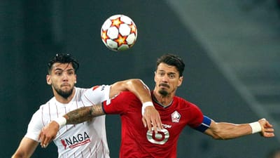Portugueses do Lille não vão além de empate com aflito Brest - TVI
