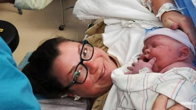 Depois de 19 abortos espontâneos, mãe dá à luz bebé com mais de seis quilos - TVI