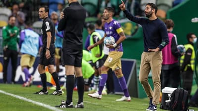 Ruben Amorim: «1-0 é sempre perigoso, mas o resultado é justo» - TVI