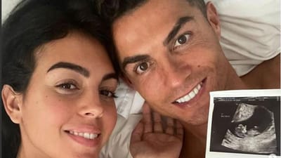 FOTO: Ronaldo e Georgina anunciam que vão ser pais de gémeos - TVI