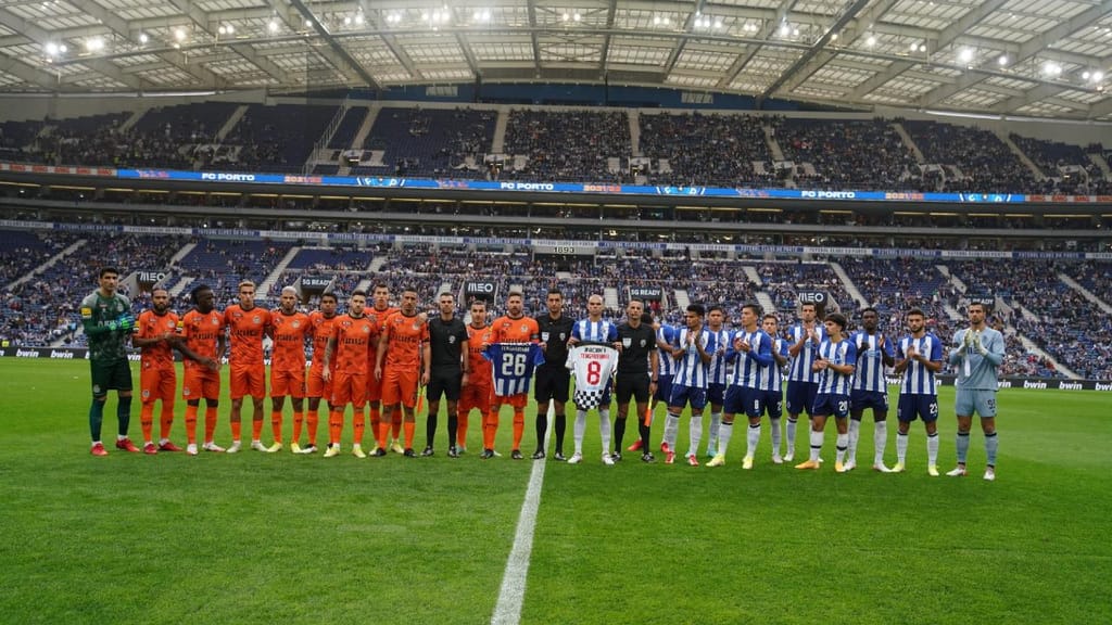 FC Porto-Boavista homenageiam Tengarrinha (foto FC Porto)