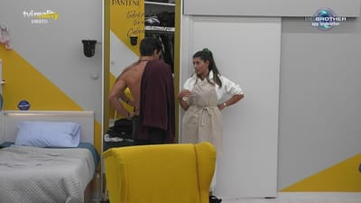 Joana e Ricardo discutem - Big Brother