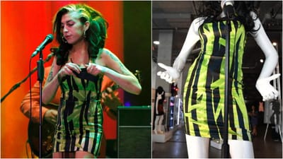 Vestido usado por Amy Winehouse no último concerto vendido por mais de 210 mil euros - TVI