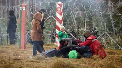 Militares polacos usam gás lacrimogéneo contra migrantes na fronteira com Bielorrússia - TVI