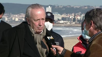 Santana Lopes lamenta "balanço trágico" de naufrágio na Figueira da Foz - TVI