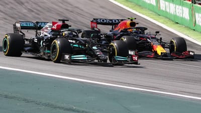 Quais são as odds para um choque entre Hamilton e Verstappen na primeira curva? - TVI