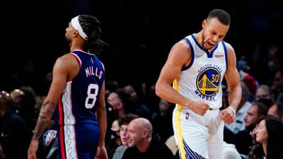 VÍDEO: Warriors derrotam Nets com Curry em modo MVP - TVI