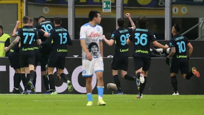 VÍDEO: Nápoles perde invencibilidade com derrota frente ao Inter - TVI