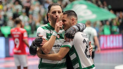 Futsal: Sporting goleia, é mais líder (e até Guitta marcou) - TVI