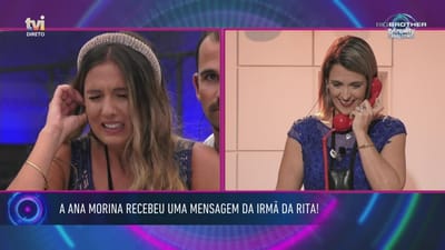 Irmã de Rita critica Morina: «Sê mais feliz!» - Big Brother