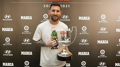 Em dia de Bola de Ouro, Messi recebeu oitavo Pichichi da carreira - TVI