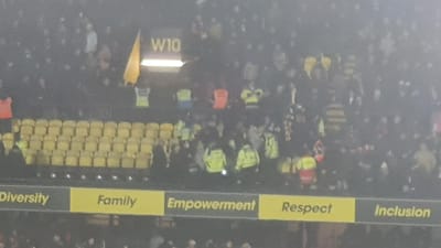 Watford-Chelsea esteve interrompido para adepto ser assistido na bancada - TVI