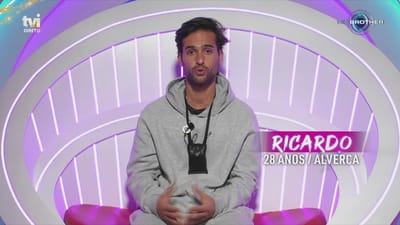 Ricardo sobre Débora: «Se o faz por interesse, não acrescenta nada» - Big Brother