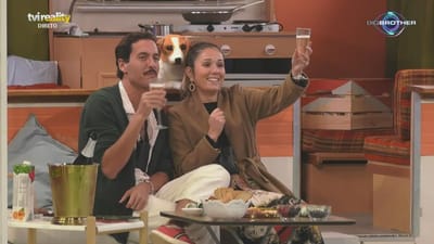 Rita e António brindam: «Um por todos e nós por nenhum!» - Big Brother