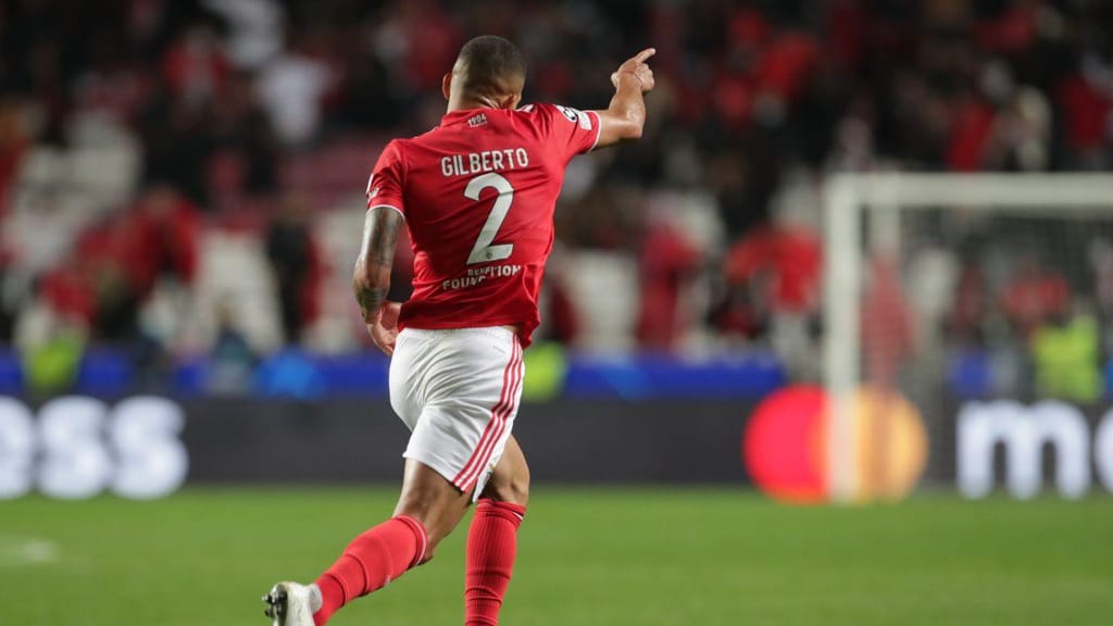 Gilberto (Benfica), 3 Maisfutebol, 7,4 SofaScore