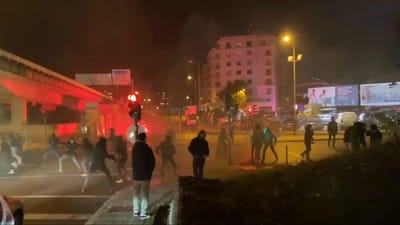 Desacatos na Luz: 54 detidos, 13 feridos e 17 tiros para o ar - TVI