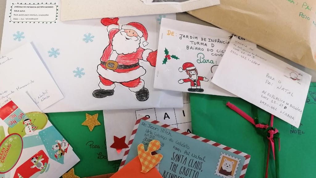 CTT esperam receber, este ano, cerca de 160 mil cartas dirigidas ao Pai Natal