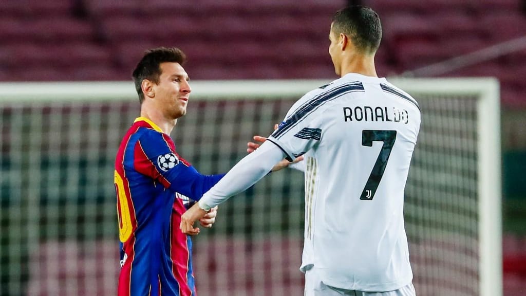 Lionel Messi e Cristiano Ronaldo (AP)