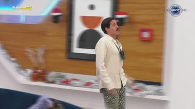 António encena o vídeo de apelo - Big Brother
