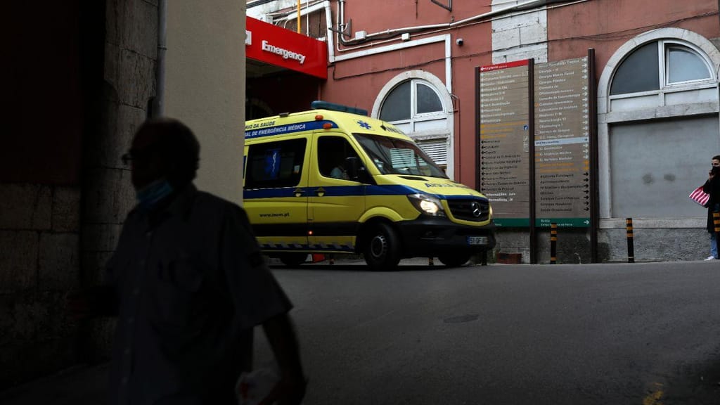 Ambulância. Foto: AP