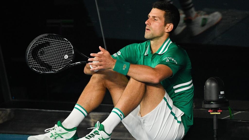Novak Djokovic (Andy Brownbill/AP)