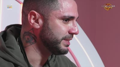 Leandro em lágrimas: «Estou habituado à guerra» - Big Brother