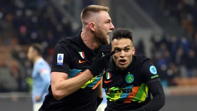 Itália: Inter bate Lazio e mete a oitava para defender liderança - TVI