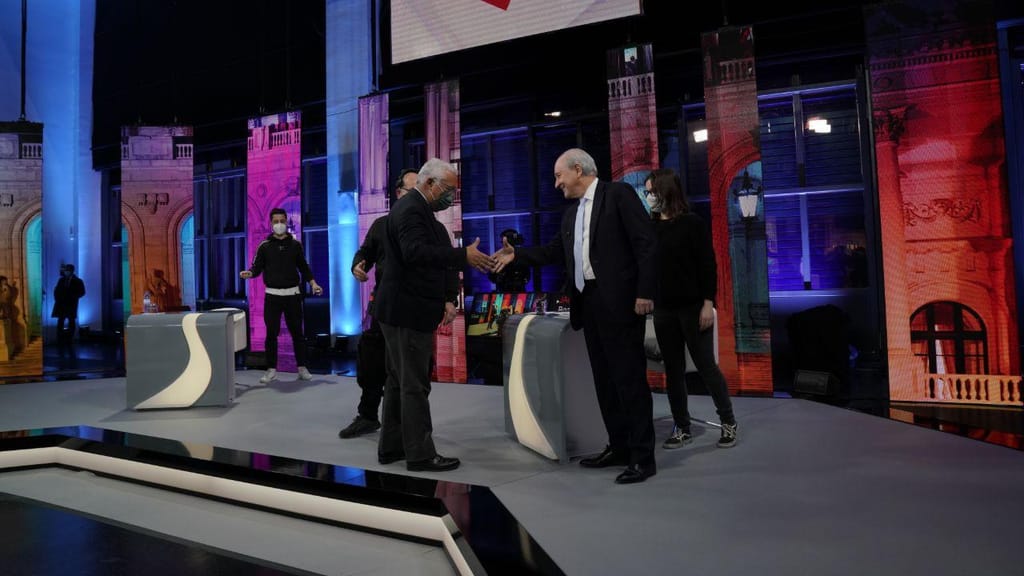 Debate entre António Costa e Rui Rio (CNN/ Armanda Claro)