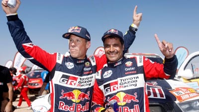 Dakar2022: Nasser Al-Attiyah festeja quarto triunfo nos carros - TVI