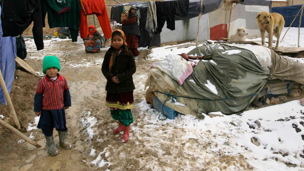 Quase toda a população do Afeganistão está desnutrida