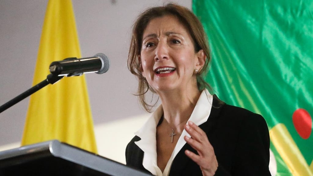 A política colombiana Ingrid Betancourt, candidata à presidência da Colômbia