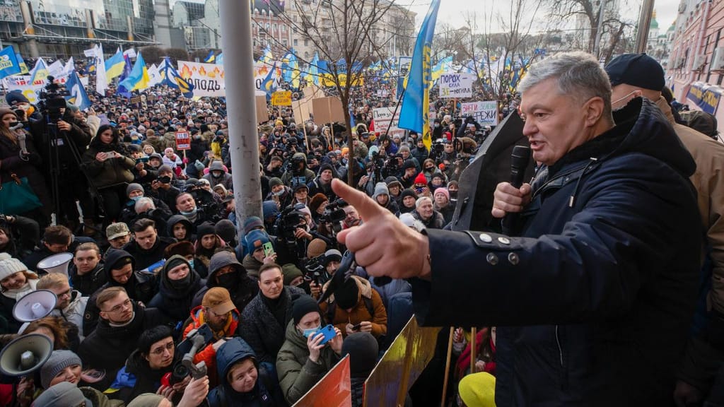 Ex-Presidente e opositor Petro Poroshenko