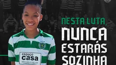 Sporting sai em defesa de jogadora de 14 anos que foi vítima de racismo - TVI
