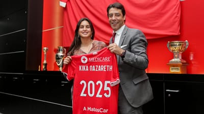 Futebol feminino: Kika Nazareth renova com o Benfica até 2025 - TVI