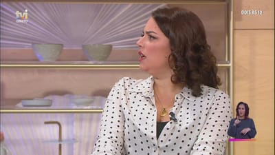 Ana Guiomar sobre Pedro Teixeira: «Ele é o meu Nuno Homem de Sá» - TVI