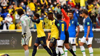 VÍDEO: Plata brilha e Equador empata Brasil num jogo cheio de peripécias - TVI