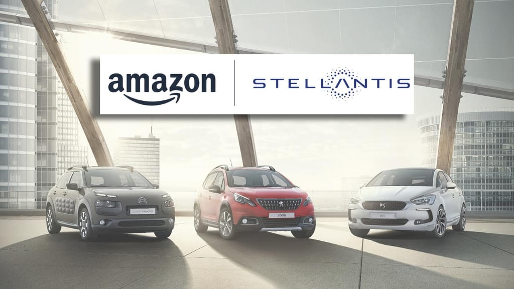 Stellantis e Amazon fazem parceria