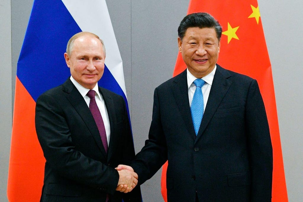 Xi Jinping e Vladimir Putin