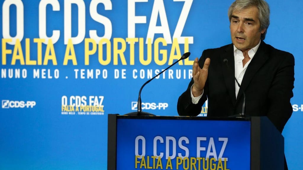 CDS-PP: Nuno Melo apresenta candidatura à presidência do partido